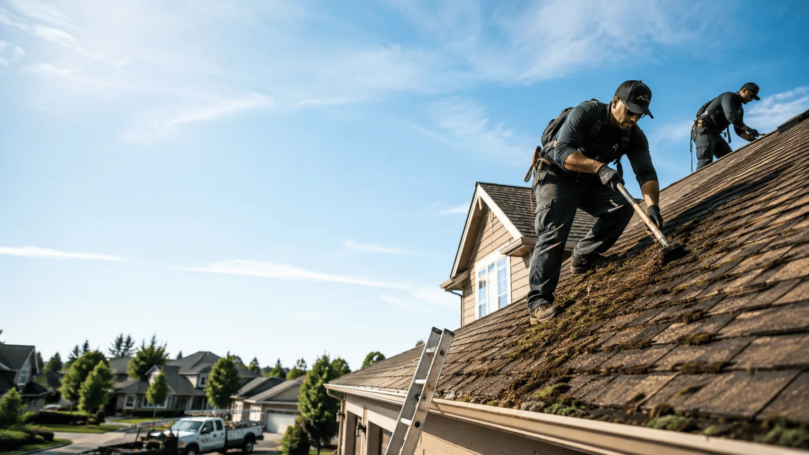 Roof Moss Removal in Howes Cave, NY near me